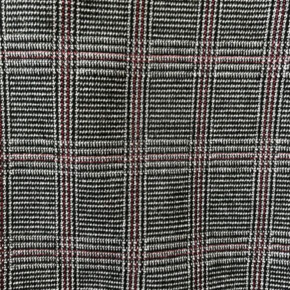 ModCloth plaid high rise crop pants GRAY SIZE 18 - Picture 7 of 10